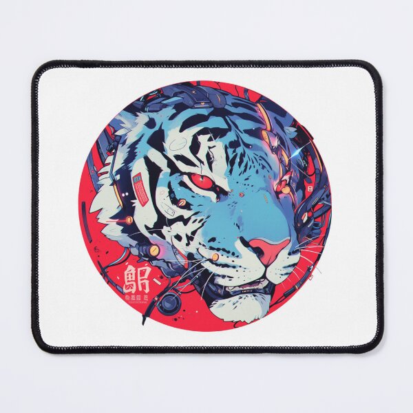 Item preview, Cyber Tiger // Aesthetic Tiger // Cool Animal // Cyber Animal // Future Animal Art // Animal Warrior // Animal Cute Art // Gaming Aesthetic stickers designed and sold by SMARTKIT DESIGNAGENCY.