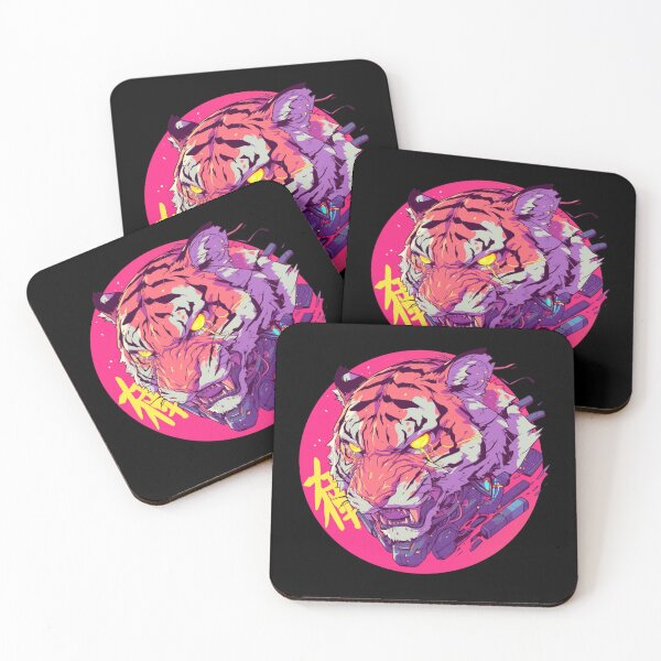 Item preview, Cyber Tiger // Aesthetic Tiger // Cool Animal // Cyber Animal // Future Animal Art // Animal Warrior // Animal Cute Art // Gaming Aesthetic stickers designed and sold by SMARTKIT  DESIGNAGENCY.