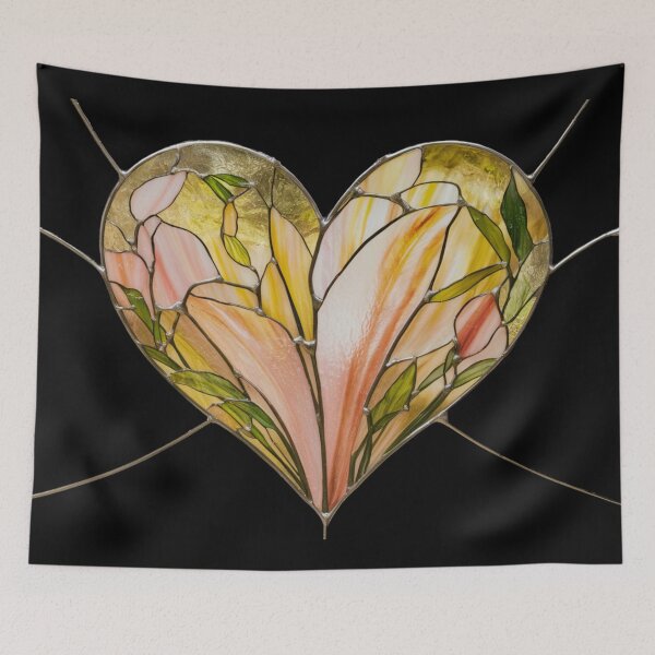 Item preview, Spring Heart designed and sold by HowMonkeyShop.
