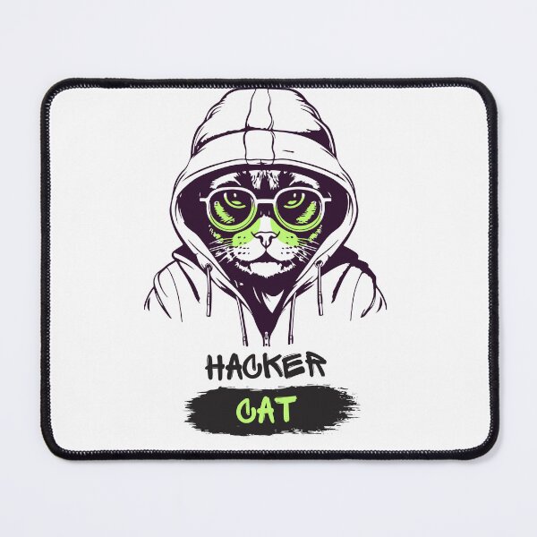Item preview, HACKER CAT designed and sold by newcameleon.