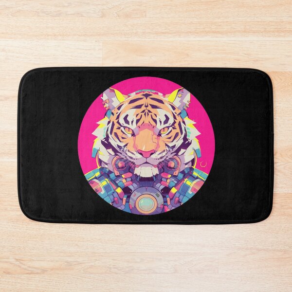 Item preview, Cyber Tiger // Aesthetic Tiger // Cool Animal // Cyber Animal // Future Animal Art // Animal Warrior // Animal Cute Art // Gaming Aesthetic stickers designed and sold by SMARTKIT  DESIGNAGENCY.