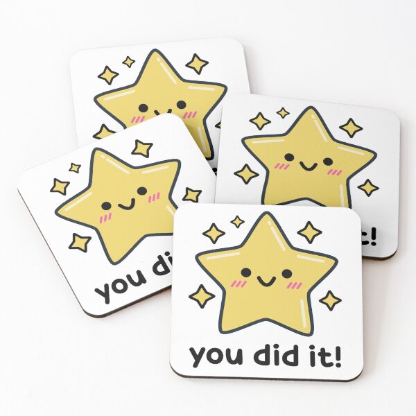 Item preview, You Did It! Star Award  designed and sold by Juli Draws.