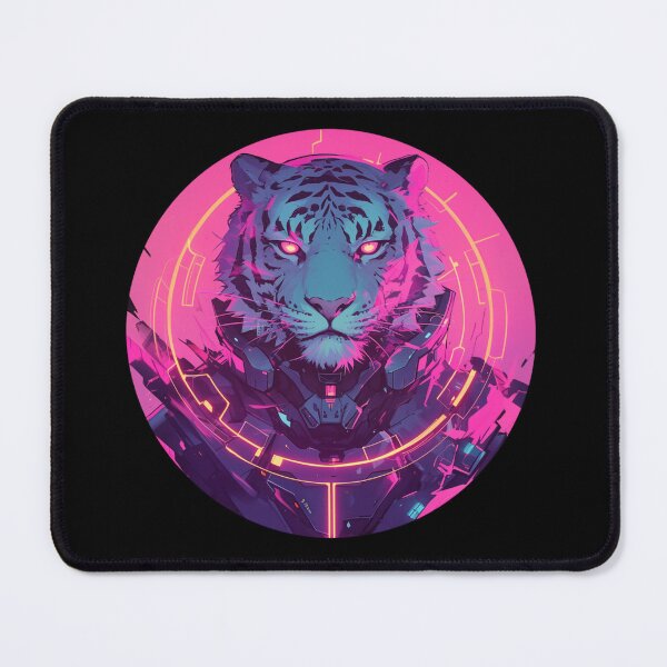 Item preview, Cyber Tiger // Aesthetic Tiger // Cool Animal // Cyber Animal // Future Animal Art // Animal Warrior // Animal Cute Art // Gaming Aesthetic stickers designed and sold by SMARTKIT DESIGNAGENCY.