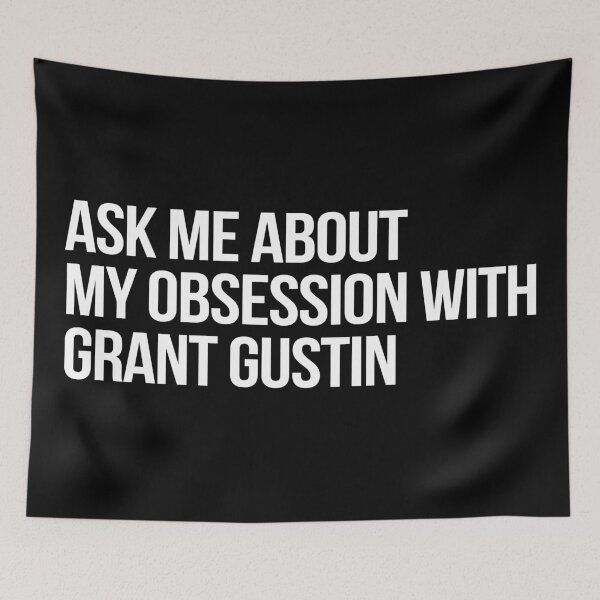 Item preview, Ask me About my Obsession with Grant Gustin designed and sold by deluluhaze.
