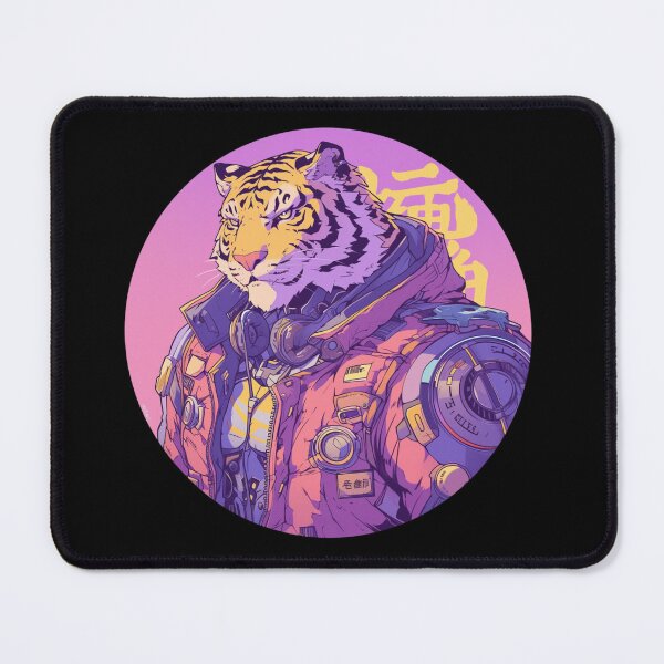 Item preview, Cyber Tiger // Aesthetic Tiger // Cool Animal // Cyber Animal // Future Animal Art // Animal Warrior // Animal Cute Art // Gaming Aesthetic stickers designed and sold by SMARTKIT DESIGNAGENCY.