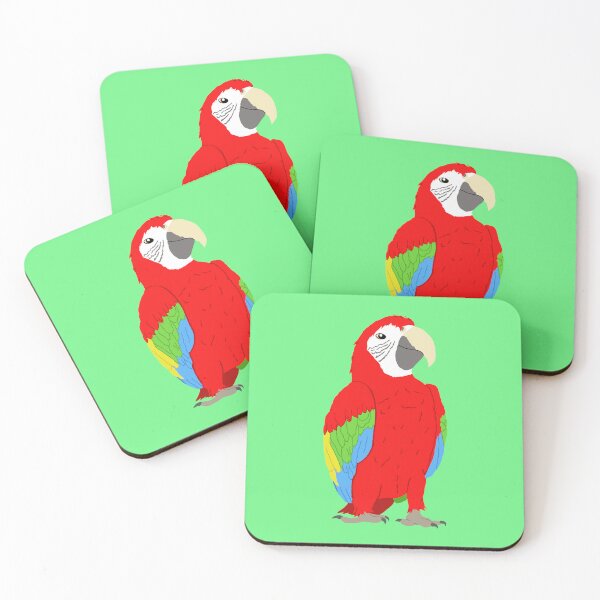 Item preview, Cute Red Parrot designed and sold by TiffinByLK.