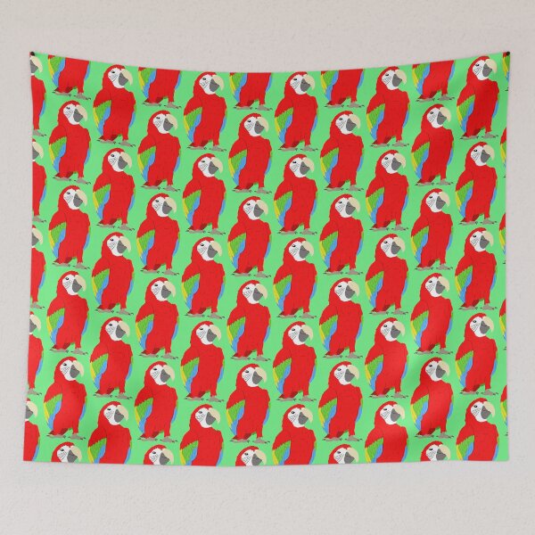 Item preview, Cute Red Parrot designed and sold by TiffinByLK.