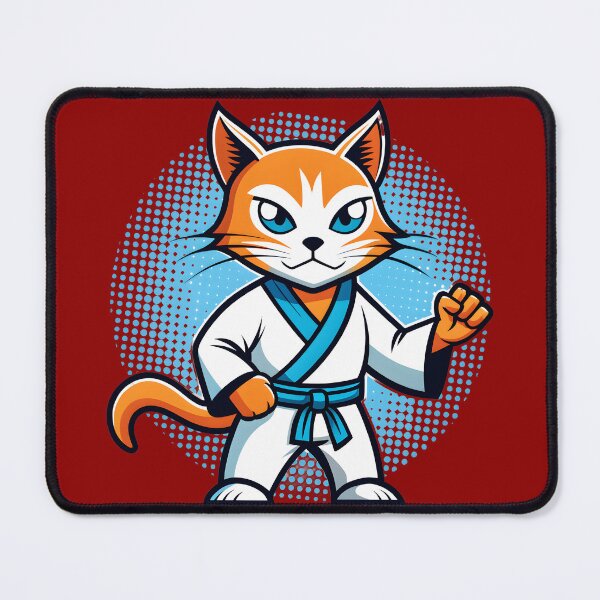 Item preview, karate cat designed and sold by Arextr.