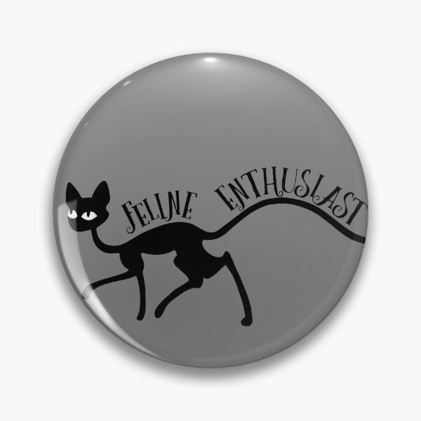 Item preview, Feline Enthusiast Black Cat Silhouette designed and sold by Carleah Unique.