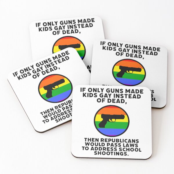 Item preview, If guns made kids gay… designed and sold by Rachel the Artist .