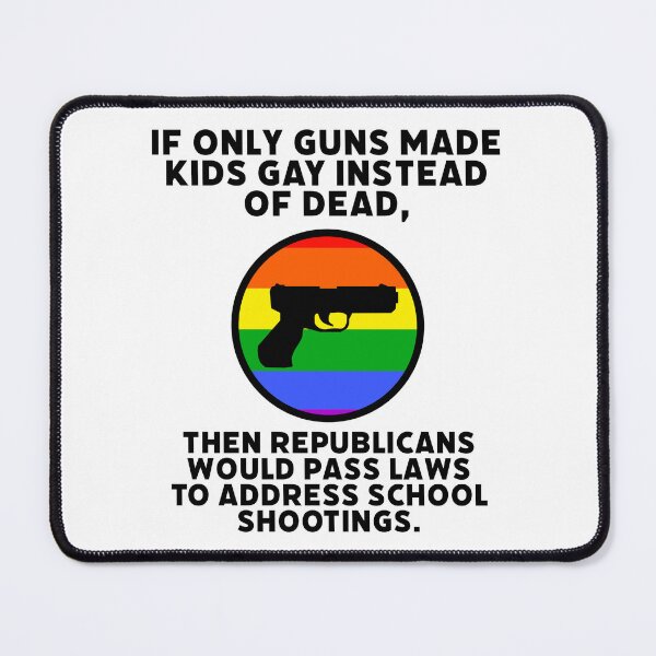 Item preview, If guns made kids gay… designed and sold by Rachel the Artist .