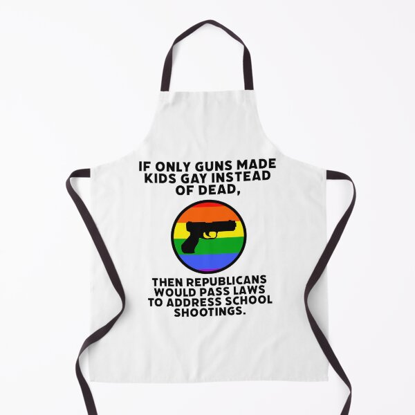 Item preview, If guns made kids gay… designed and sold by Rachel the Artist .