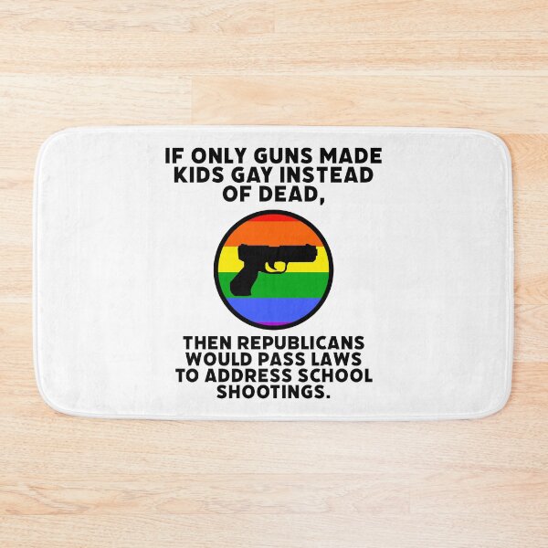 Item preview, If guns made kids gay… designed and sold by Rachel the Artist .