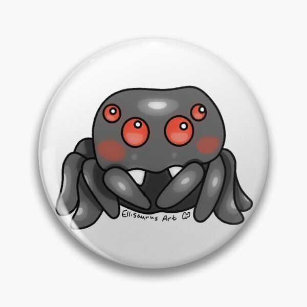 Item preview, Cute Black Spider designed and sold by EllisaurusArt.