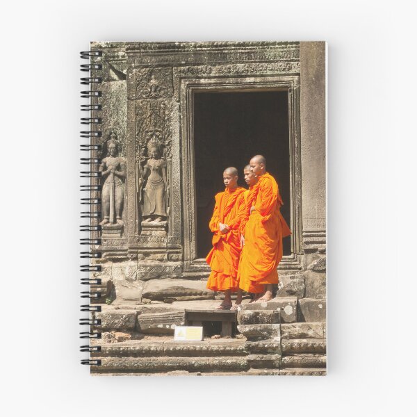Item preview, Even monks visit Angkor Wat designed and sold by Mark Prior.