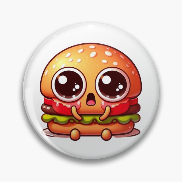 Item preview, Foodie Chibi Series - Burger Chan 004 designed and sold by xiaoxiaochibi.