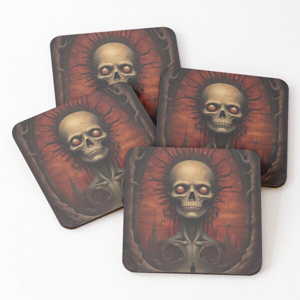 Item preview, Horror Skull designed and sold by MatrixTattoo.