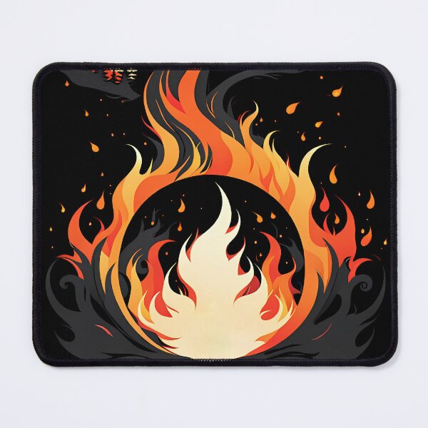 Item preview, Minimalist Fire Tree, Ai Generated Art designed and sold by ACC .
