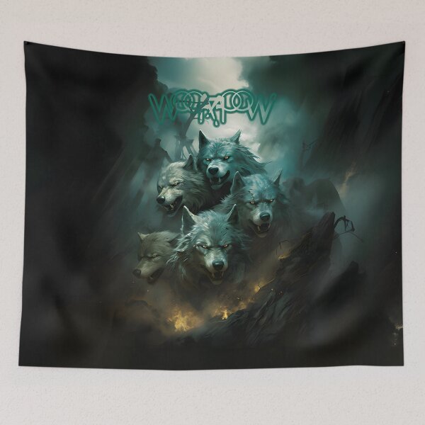 Item preview, Wolves of fire and shadow designed and sold by Woof-WoofSK.