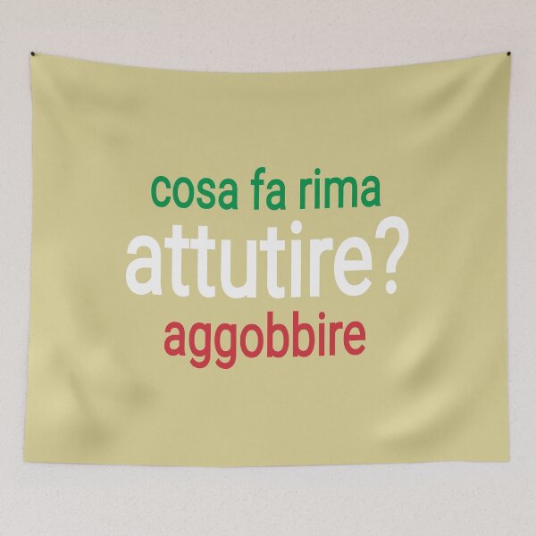 Item preview, Italian rhymes designed and sold by vibeno1.