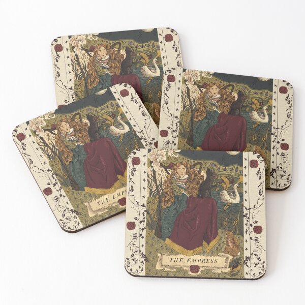 Item preview, The Empress Tarot Card design,  designed and sold by paintandpestle.