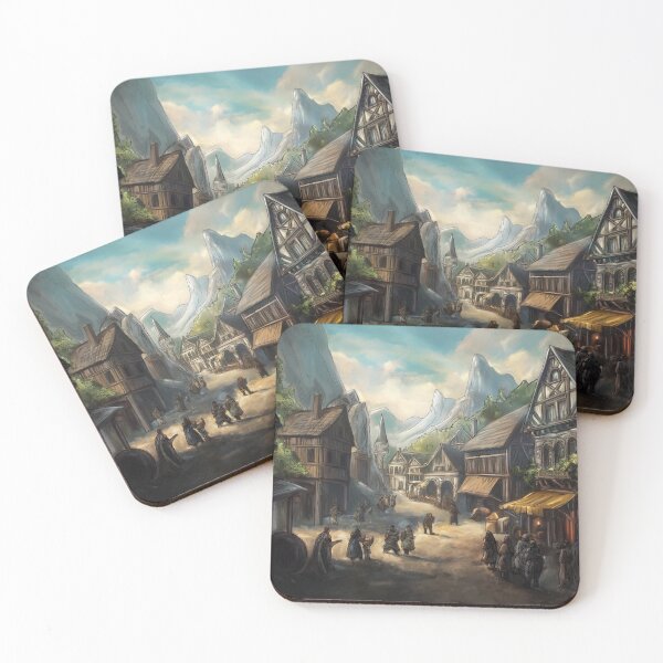 Item preview, Frontier Town at Dawn designed and sold by Charles Michael.