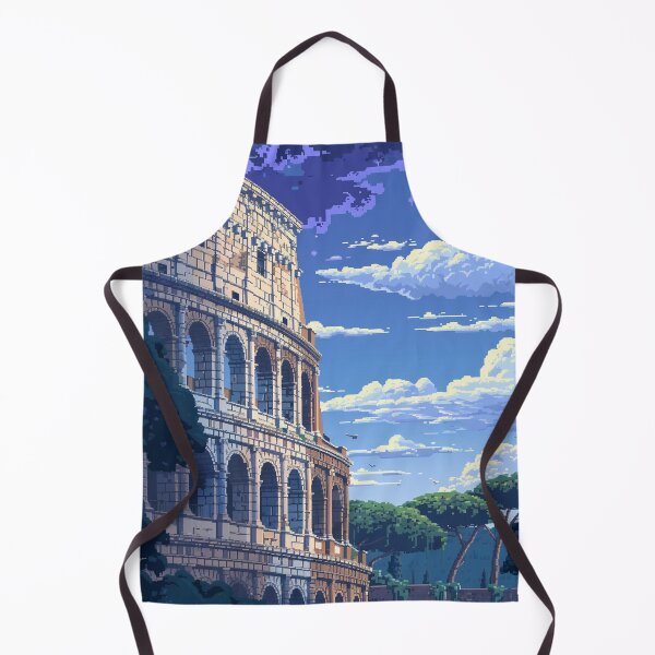 Item preview, Colosseum in Rome Pixel Art  designed and sold by SaintCurio.