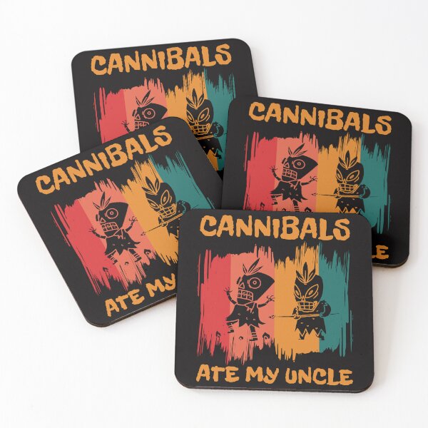 Item preview, Cannibals Ate My Uncle Funny Political Parody designed and sold by ManiaGrania.