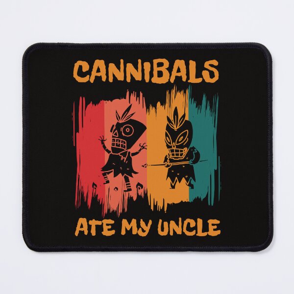 Item preview, Cannibals Ate My Uncle Funny Political Parody designed and sold by ManiaGrania.