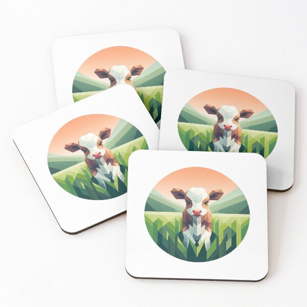 Item preview, Geometric Baby Calf: Minimalist Charm designed and sold by 3MillsDesign.