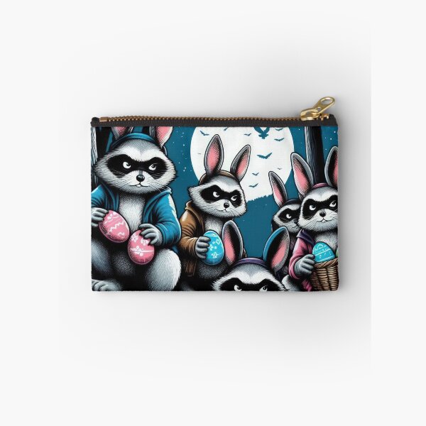 Item preview, Bandit raccoons steal Easter eggs from someone else's nest Easter Funny animals designed and sold by Expressions-Sel.