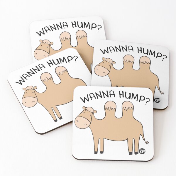 Item preview, WANNA HUMP CAMEL CUTE designed and sold by TODD GOLDMAN.
