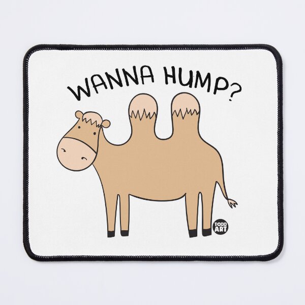 Item preview, WANNA HUMP CAMEL CUTE designed and sold by TODD GOLDMAN.