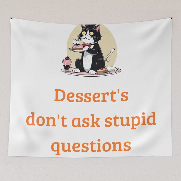 Item preview, gato de esmoquin comiendo postre designed and sold by Yeyishop.