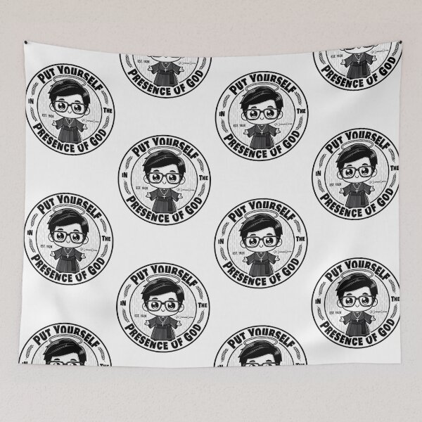 Item preview, St. Josemaria Escriva Quote (Put Yourself in Presence of God) designed and sold by artjuniverse.