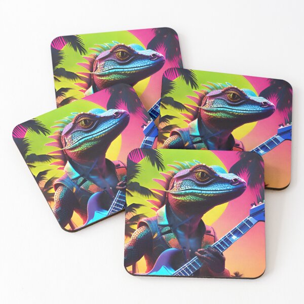 Item preview, Guitar lizard designed and sold by MatrixTattoo.