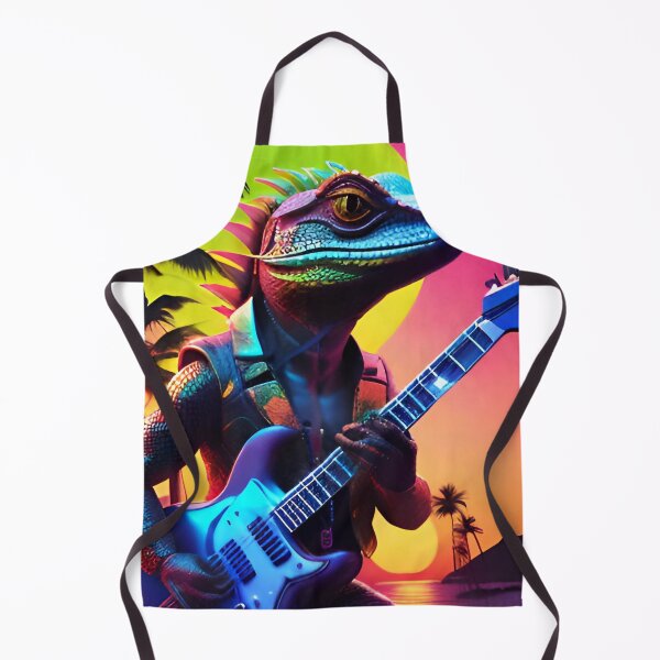 Item preview, Guitar lizard designed and sold by MatrixTattoo.