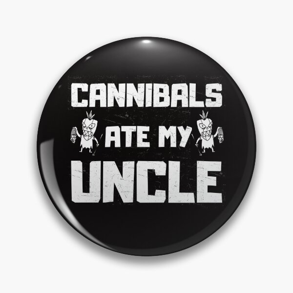 Item preview, Cannibals Ate My Uncle Funny Political Parody designed and sold by ManiaGrania.