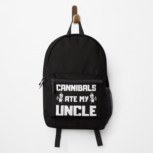 Item preview, Cannibals Ate My Uncle Funny Political Parody designed and sold by ManiaGrania.