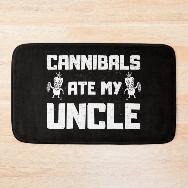 Item preview, Cannibals Ate My Uncle Funny Political Parody designed and sold by ManiaGrania.