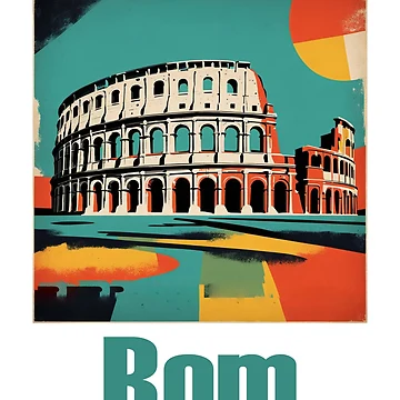 Artwork thumbnail, Retro Design Rome by Talpha