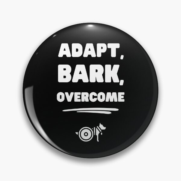 Item preview, Handicapped dog: Adapt, Bark, Overcome designed and sold by musthavewords.