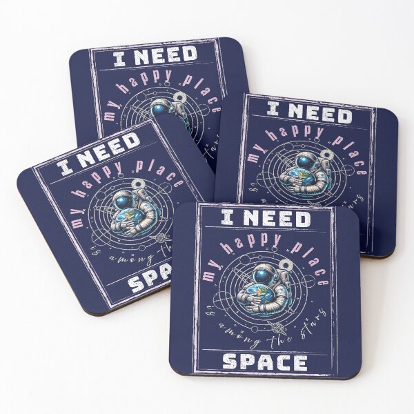 Item preview, I need Space. Spaceman hugging earth. designed and sold by Space Sense.