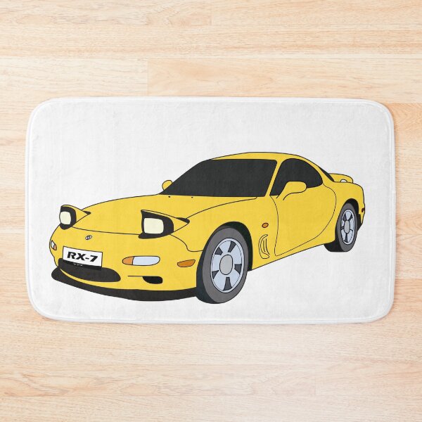 Item preview, RX7 FD3s yellow designed and sold by d0ct0rsnuggles7.