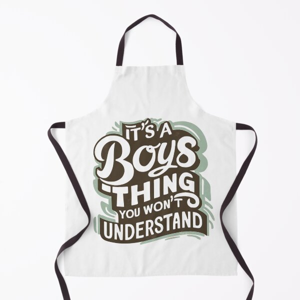 Item preview, It`s A Boys Thing You, Won`t Understand. Retro Funny Groovy Typographic Design designed and sold by Raise2Shine.