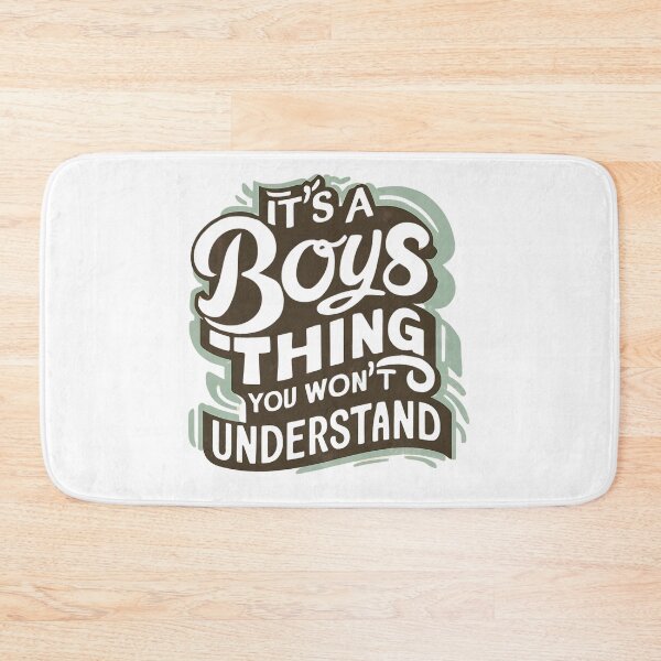Item preview, It`s A Boys Thing You, Won`t Understand. Retro Funny Groovy Typographic Design designed and sold by Raise2Shine.