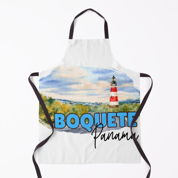 Item preview, Boquete Panama Watercolor Volcan Red White Lighthouse Sticker designed and sold by julyperson.