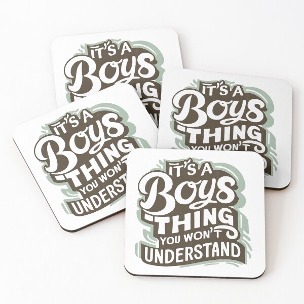 Item preview, It`s A Boys Thing You, Won`t Understand. Retro Funny Groovy Typographic Design designed and sold by Raise2Shine.