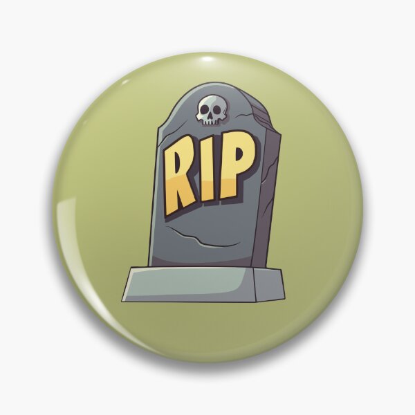Item preview, RIP Tombstone designed and sold by LoudmouthGaming.