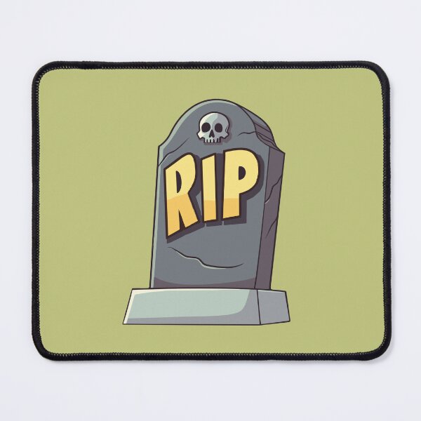 Item preview, RIP Tombstone designed and sold by LoudmouthGaming.